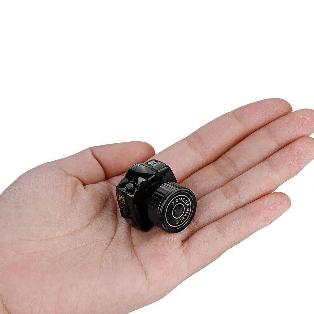 Y2000 Mini Body Camera – Portable 640p DVR Security Camcorder