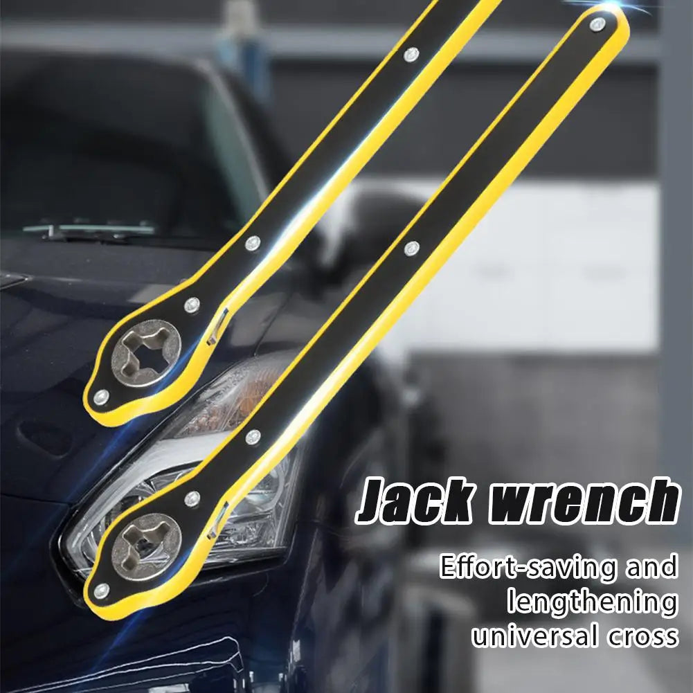 Car Jack Handle Lever – Labor-Saving Ratchet Wrench Tool