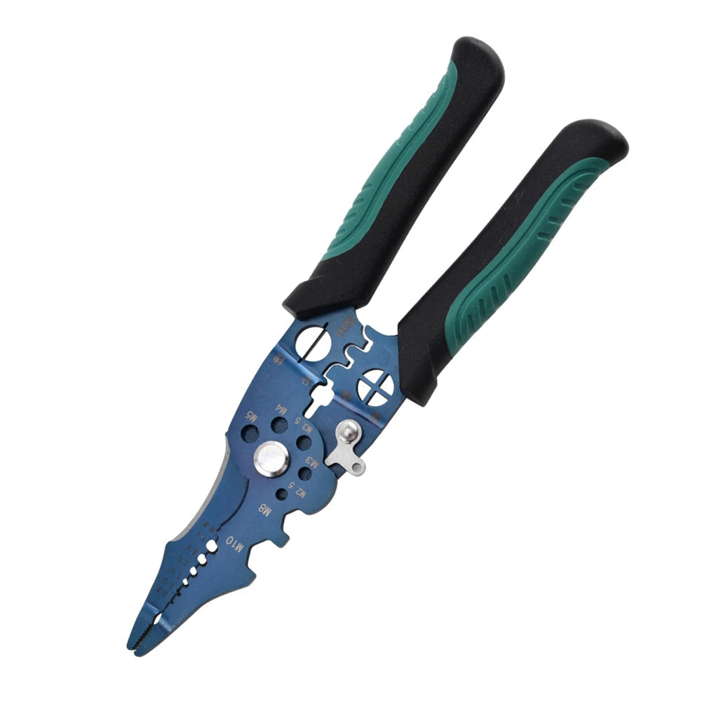 21-in-1 Wire Stripper Crimper Pliers – Adjustable Non-Slip