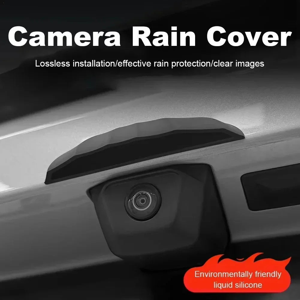 Silicone Car Rear Camera Rain Cover – Universal Weatherproof