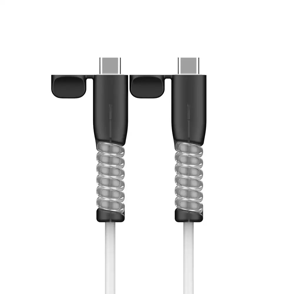 Silicone Type-C Cable Protector & Wire Winder | Multicolor Cable Protector Oasis Select 09