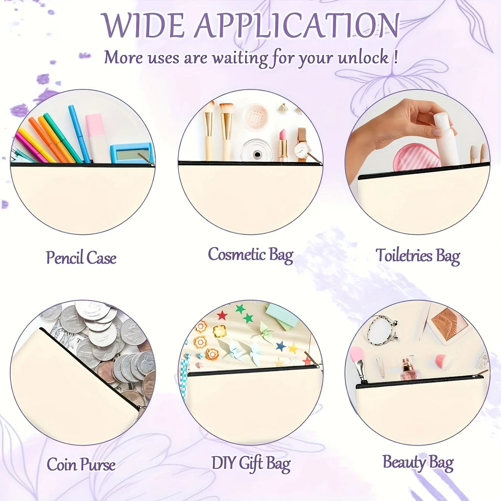 Foldable &Lightweight Makeup Bag for Women,Large Capacity Cosmetic Organizer with Zipper,Floral Design Toiletry Bag, Travel Gift Oasis Select