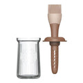 3-in-1 Silicone BBQ Basting Brush with Oil Bottle & Lid