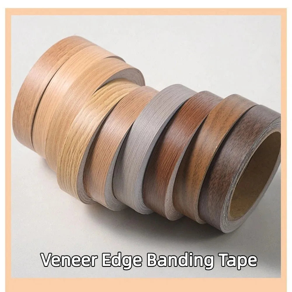 Wood Grain Veneer Edge Banding Tape – Self-Adhesive 2cm×10m