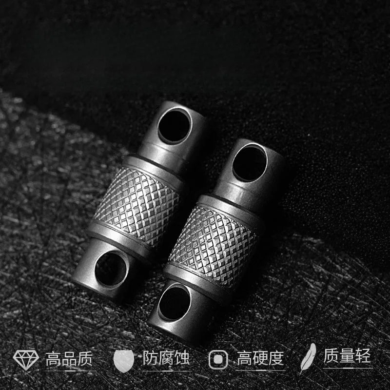 1pcs Titanium Alloy Keychain Quick Pull Lock Car Mini Universal Rotating Ring EDC Small Tool Key Accessories Outdoor Tools Oasis Select