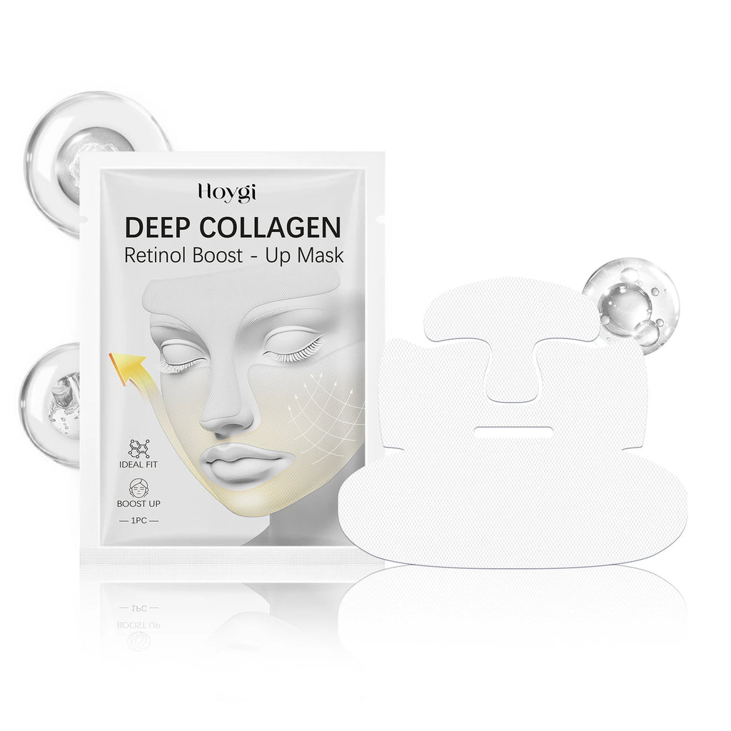 Collagen & Retinol Face Mask – Firming, Anti-Aging Hydrogel Collagen Face Mask Oasis Select 1Pcs