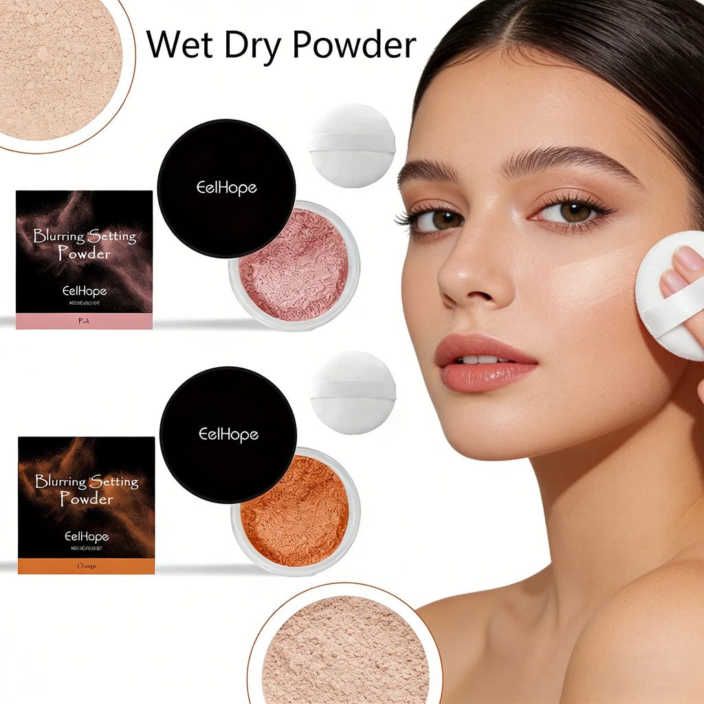Eelhope 2-in-1 Wet & Dry Setting Powder – Matte & Oil Control Setting Powder Oasis Select