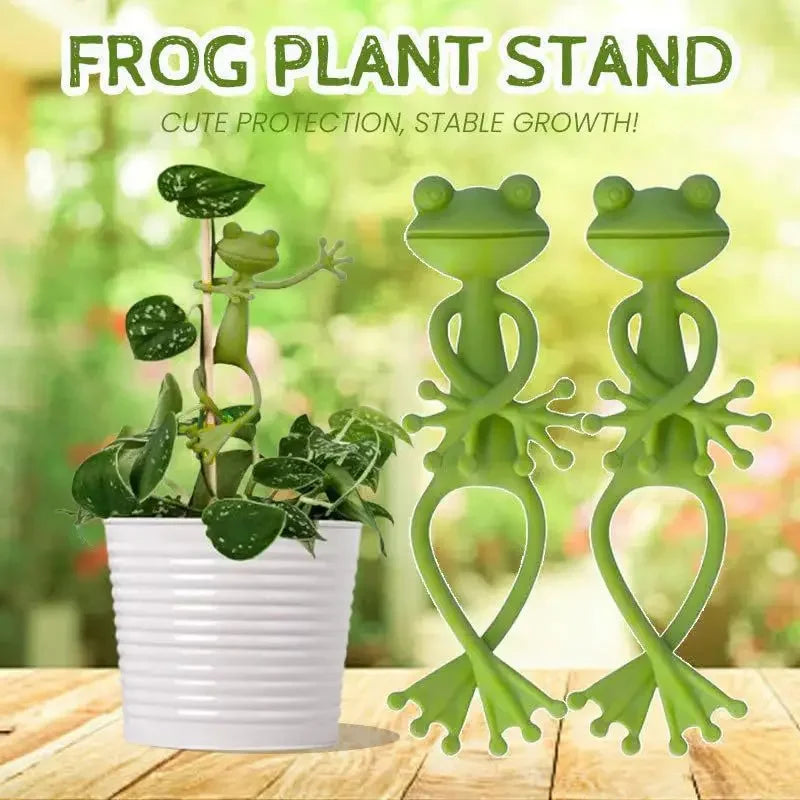 1/3/5/10PCS Frog Plant Stand Tomato Plant Support for Plants Gardening Plant Holder Plant Climbing Fixture Clips Garden Supplies Oasis Select