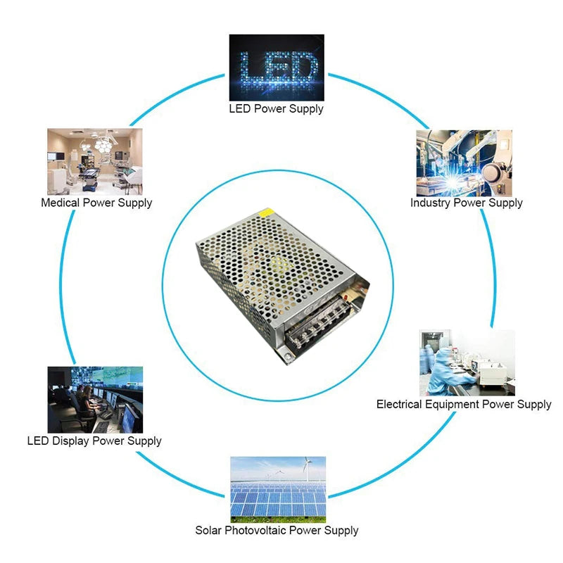 12V Switching Power Supply Transformer AC 220V 110V TO DC 12V Power Supply SMPS AC 220 110 V TO DC 12 V For LED Strip Light Lamp Oasis Select