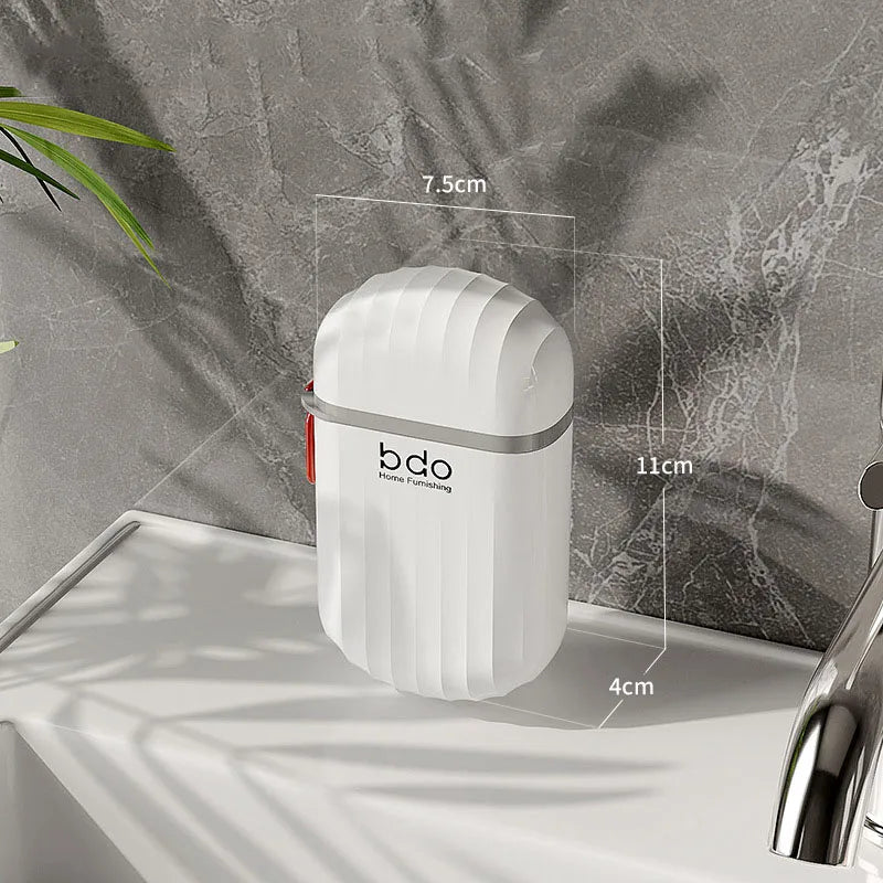 Portable Waterproof Travel Soap Box with Drainage Rack