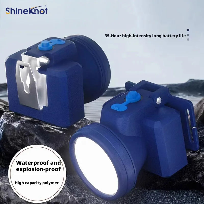 SHINEKNOT 50W LED Headlamp | 4800mAh, Waterproof, 500m Beam