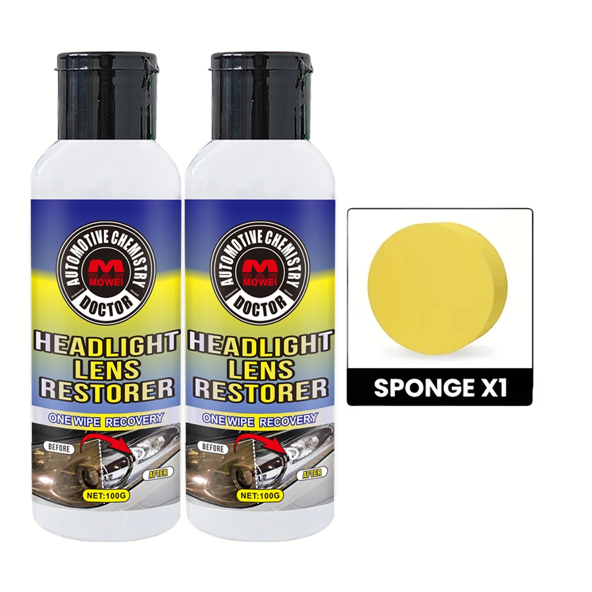 Car Headlight Restoration Kit – Polish, Yellow & Scratch Remover Headlight Restoration Kit Oasis Select 200ml