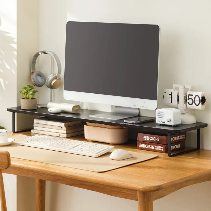 Desktop computer heightening rack Office desktop storage rack Monitor lifting rack Base bracket Raising shelf Oasis Select