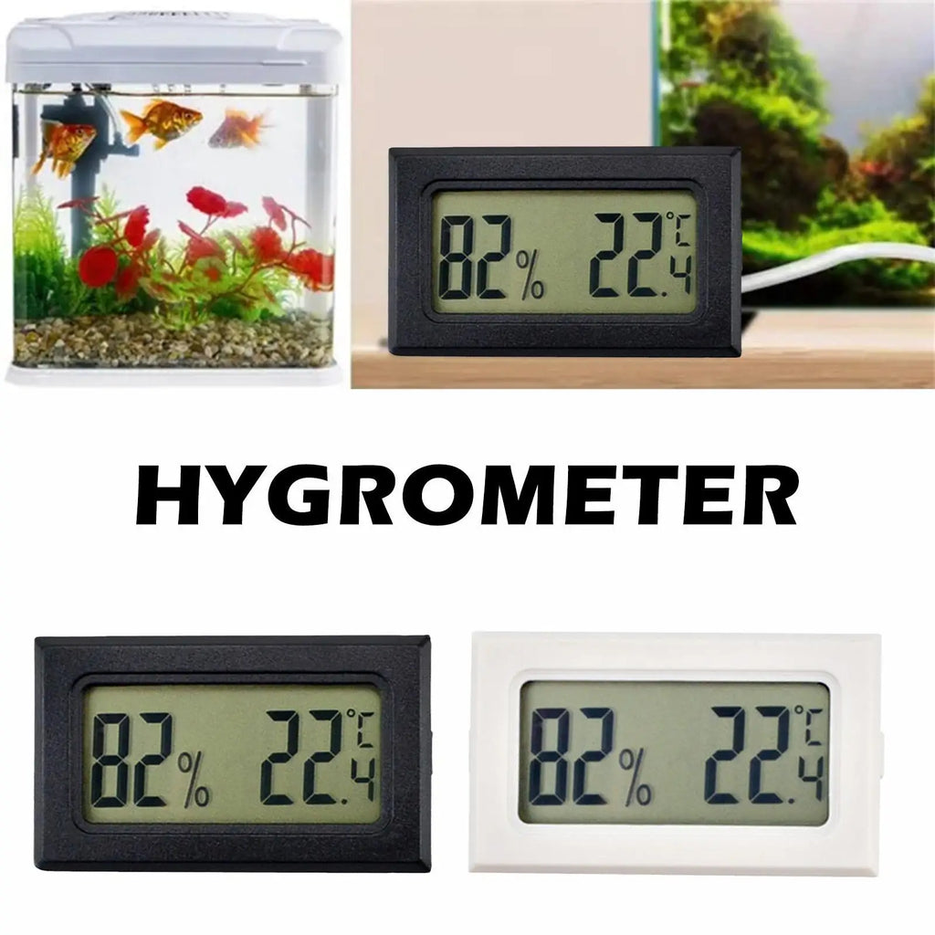 Mini Digital LCD Thermometer Hygrometer | Temp & Humidity Gauge