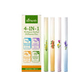 4-IN-1 Air Freshening Pen Relaxation Clear Breathing Good Mind Freshening Fragrance Aromatherapy Diffuser Lung Cleaning Pen Oasis Select 4-in1 boxed