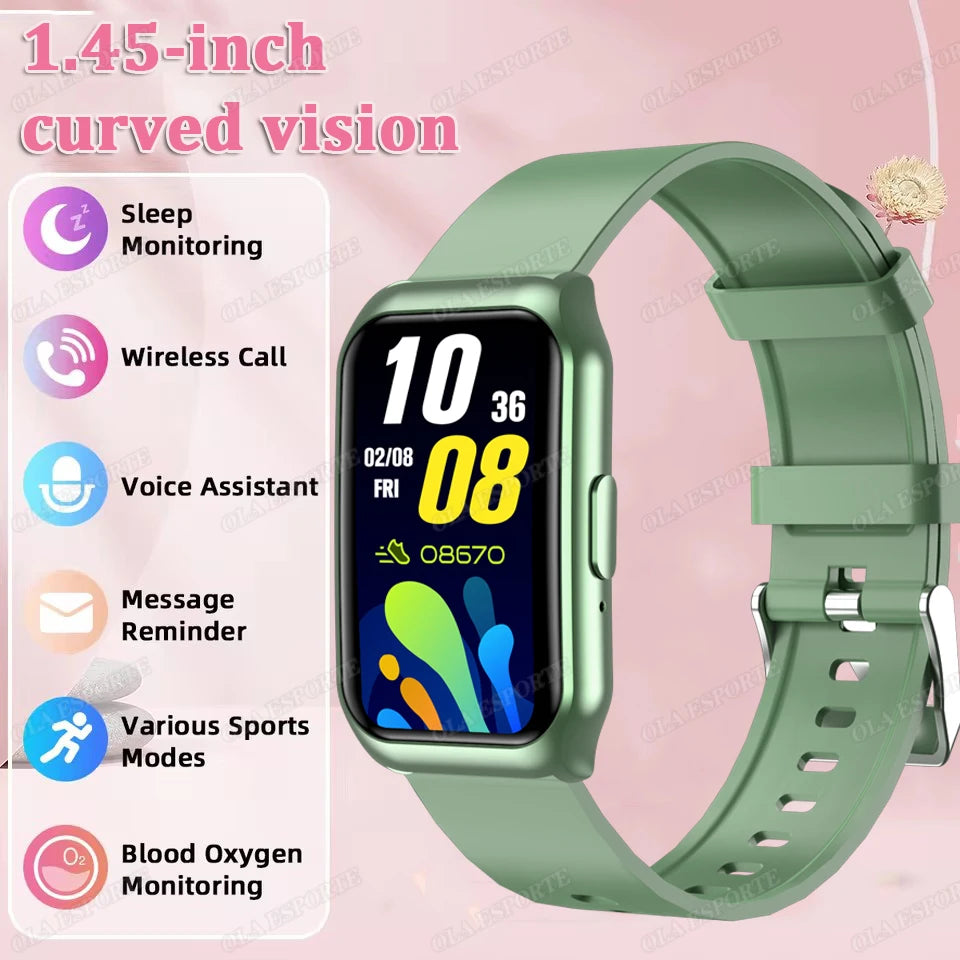 Ola Esporte Smart Watch – Heart Rate, SpO2 & Fitness Tracker