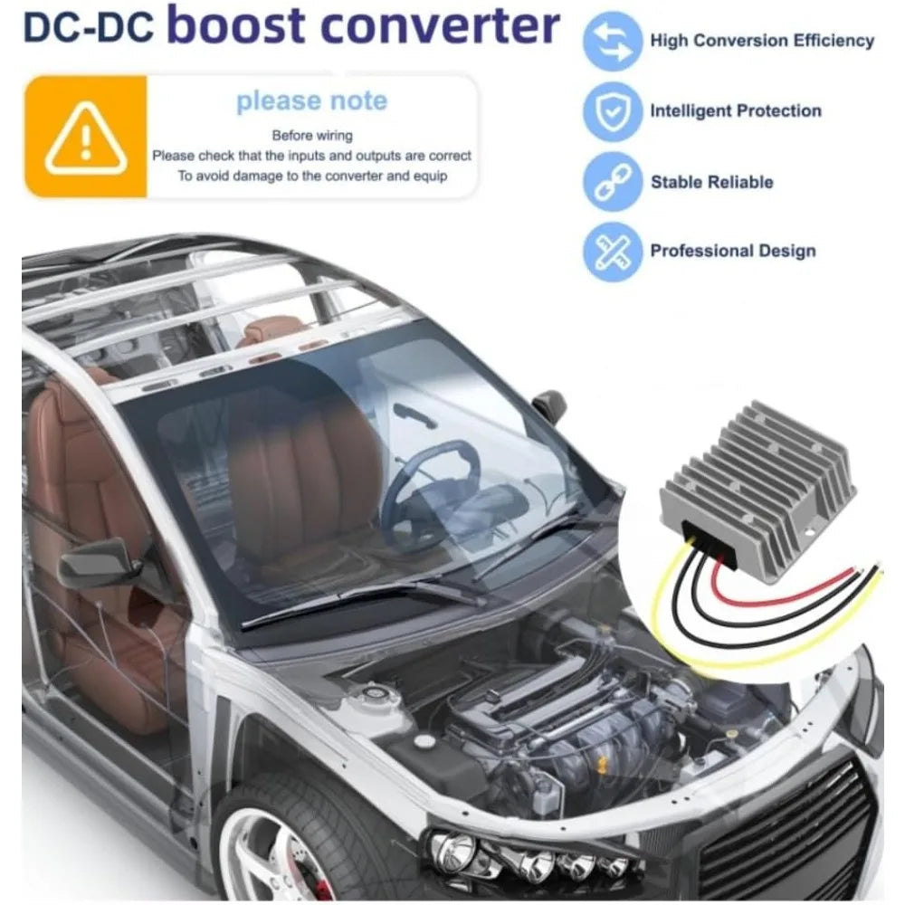 36V To 24V 10A Converter 48V To 24V Buck Converter Reducer Voltage Regulator Suitable For Waterproof Modules Of Car Golf Carts Oasis Select