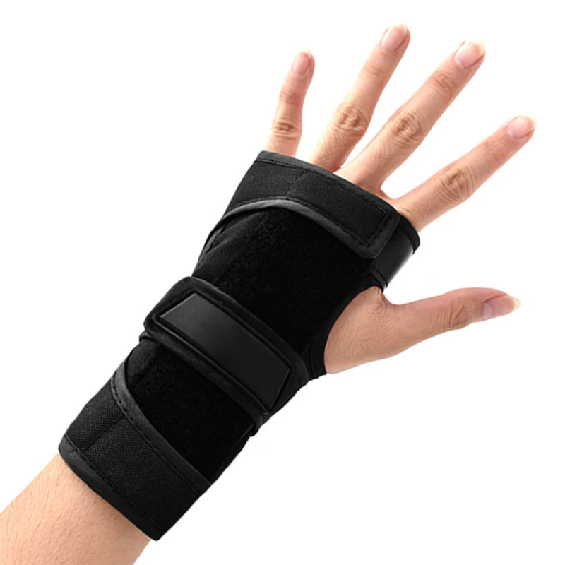 Wrist Guard Gloves with Palm Pads for Skiing & Skating