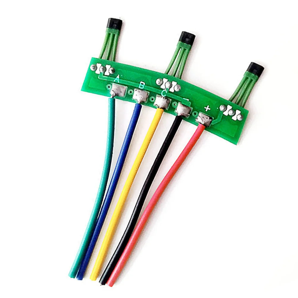 Electric Vehicle Hall Hall Sensor 10G 3144 3143 Cable Green Motor PCB Parts Board With 120 Degree Wires Electrical Panel Oasis Select
