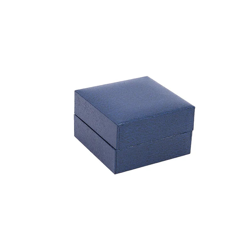 Flip Top Watch Box – Flannel Lined PU Leather Gift Storage
