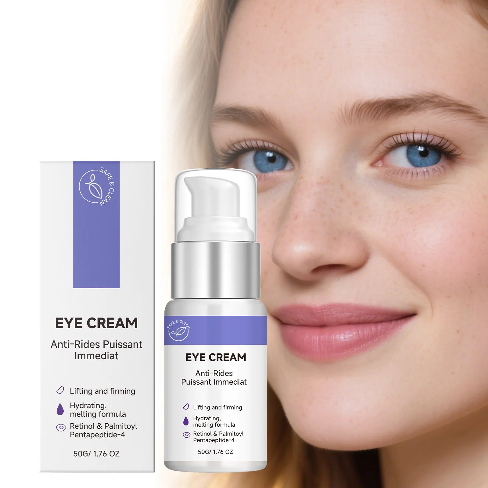 Retinol Eye Cream – Hydrating, Firming & Brightening | 50g