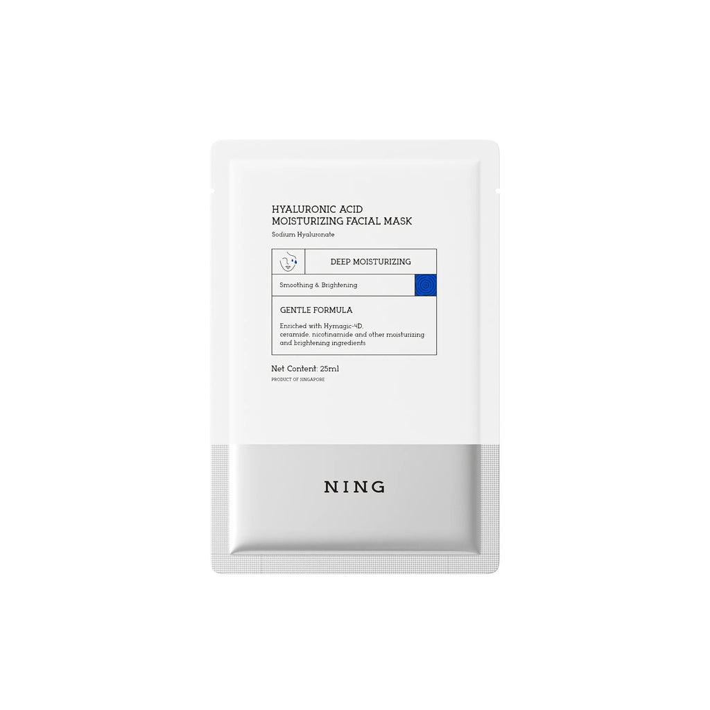NING DERMOLOGIE 4D Hyaluronic Acid Sheet Mask – Niacinamide Hydrating Sheet Mask Oasis Select 25ml