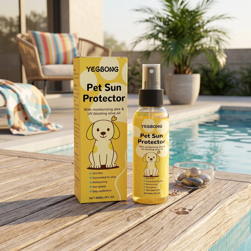 Pet Sun Protector Spray Spf Protection Moisturizing Outdoor Sun Burn Prevention for Puppies Prevent Pigment Precipitation Oasis Select