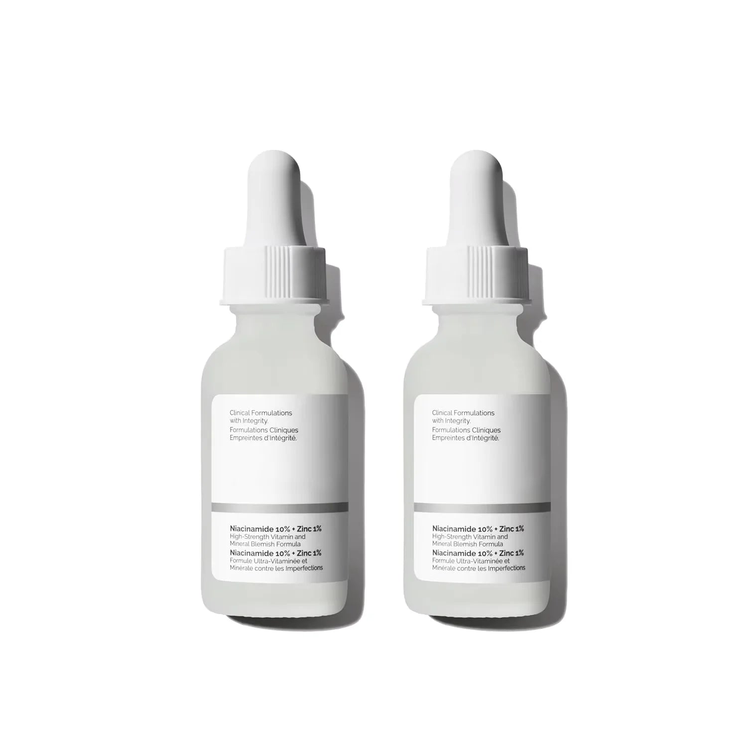 10% Niacinamide 1% Zinc Face Serum 30ml, Oil Control Pore Minimizer, Anti-Acne Dark Spot, Gentle Skin Care for All Skin Types Oasis Select 2PCS