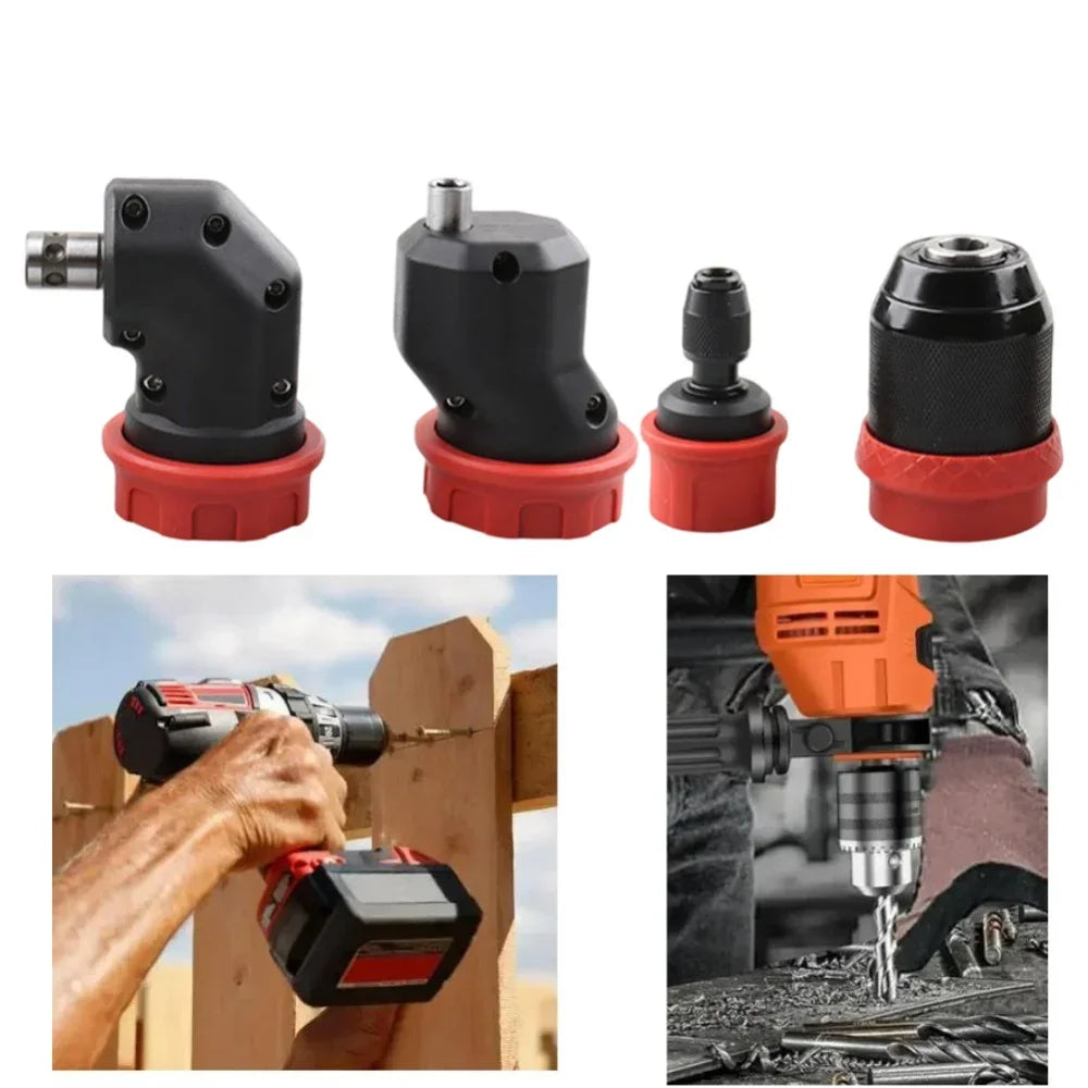 Quick Release Drill Chuck Adapter for 6.35mm Shank Brushless Rechargeable Electric Power Drill Conversion Tool Parts Oasis Select