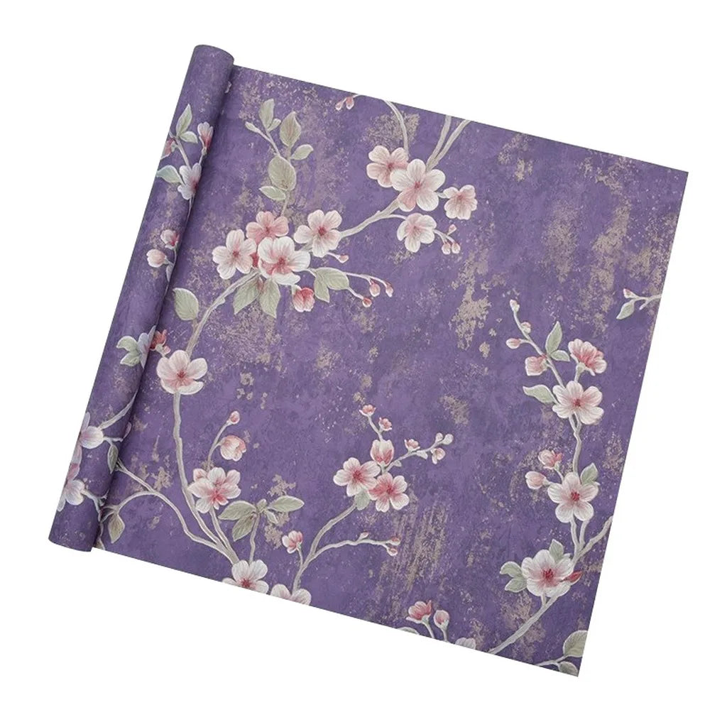 10piece 53cm Advanced Embossed Gilded Flower Paper Atmosphere Art Paper Bouquet Wrapping Floral Paper Gifts Flower 3D decor Shee Oasis Select Purple Pink
