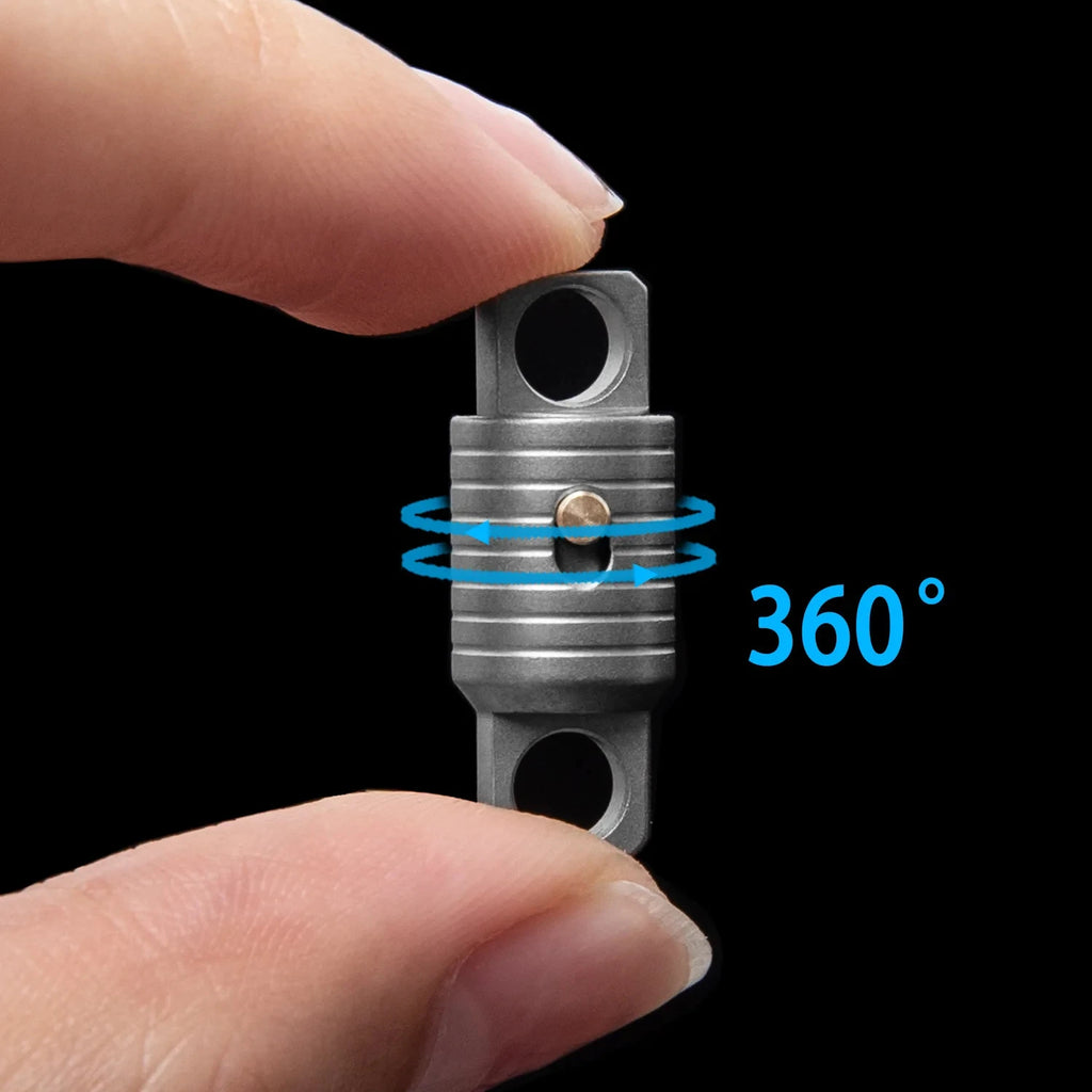 Titanium Alloy Mini Keychain Portable Quick Dismantling Durable Household Outdoor EDC Tool Oasis Select