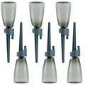 6Pcs Plant Water Feeder Automatic Garden Water Device Plants Watering Self Watering Drip Irrigation Devices Water Dispenser Oasis Select 6Pcs