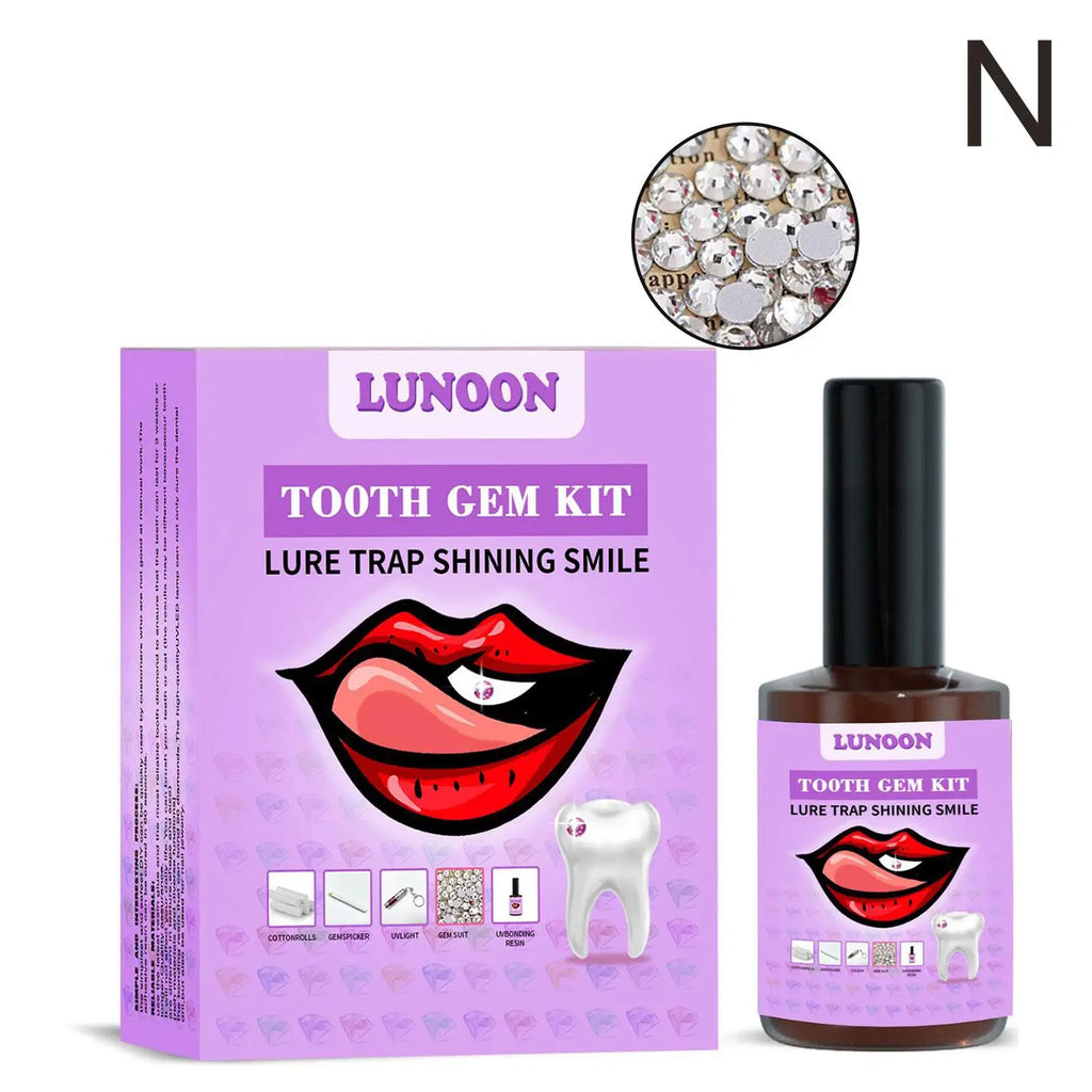 DIY Tooth Gem Kit – Crystals, UV Glue & LED Light Tooth Gem Kit Oasis Select N
