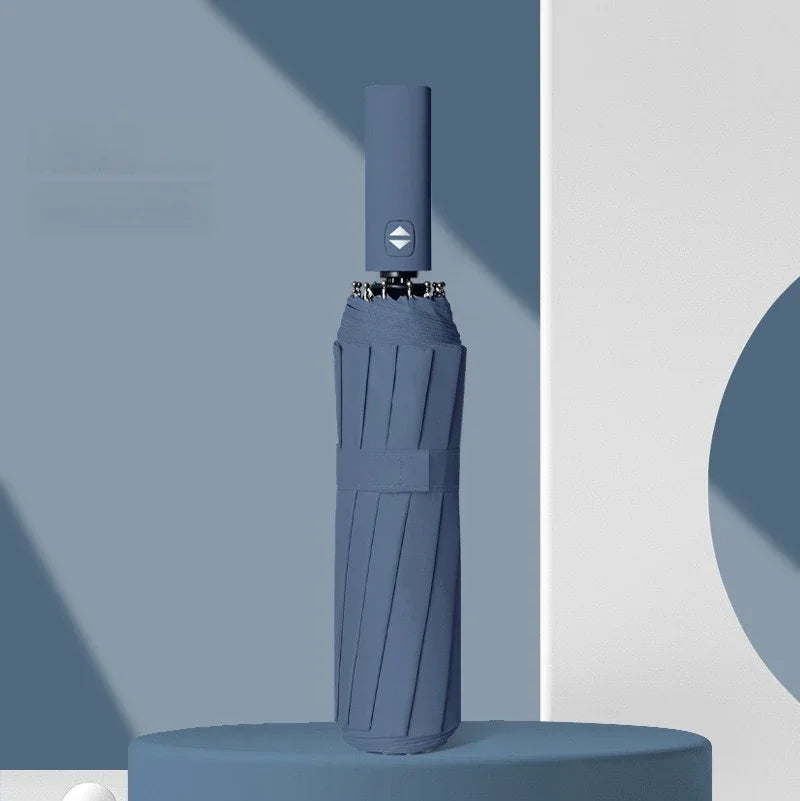 Morandi Fully Automatic Umbrella Black Glue Sunscreen Sun Umbrella Plus Sun Umbrella Wholesale Oasis Select Red 24K iron