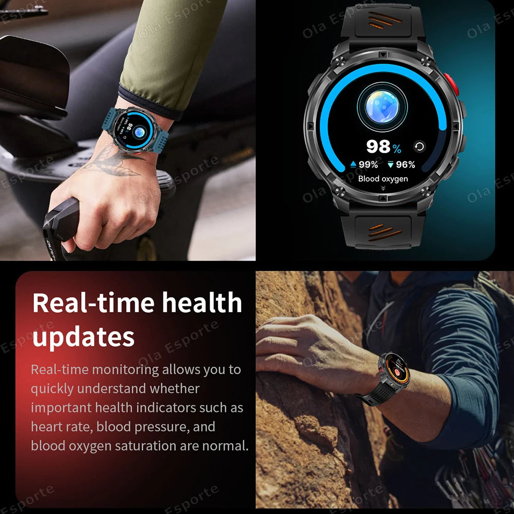Ola Esporte T-Rex3 Ultra Smart Watch | 1100mAh, 1.7" AMOLED