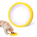 Pet cat and dog feeding bowl, small and medium-sized dog anti-spill dog bowl, PP material, easy to clean Oasis Select 23013C yellow