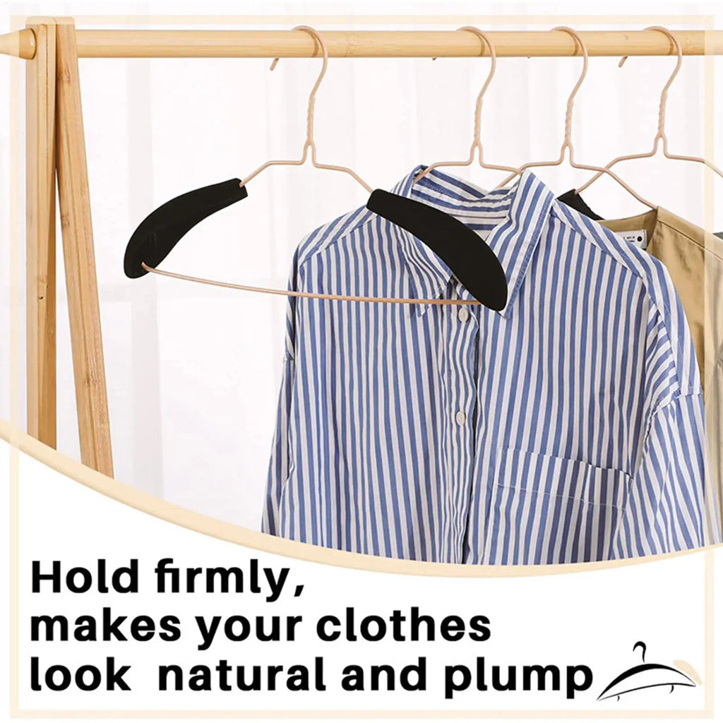 Hanger Shoulder Forms 10pcs Clothes Hanger Protectors Guards Suit Hangers No Bump Standard Hangers Pads For Sweater Clothing Oasis Select