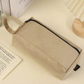 Makeup Brush Bag Storage Bag Portable New Travel With Eyebrow Pencil Eye Shadow Brush Storage Bag Oasis Select Khaki