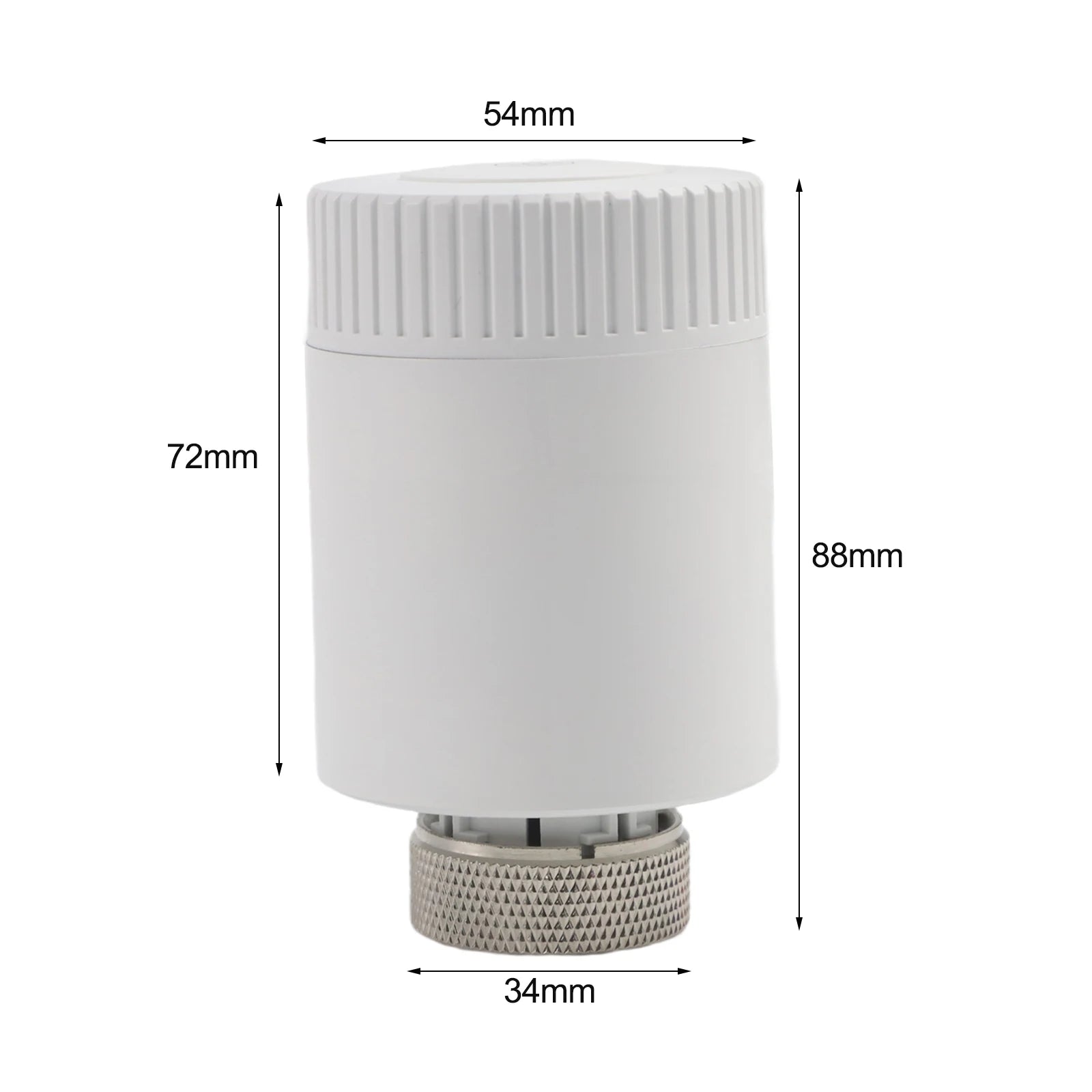 Smart Thermostat Effortlessly Manage Your Heating System Using Voice Commands M30x1.5mm Connections Designed For Ease Of Use Oasis Select