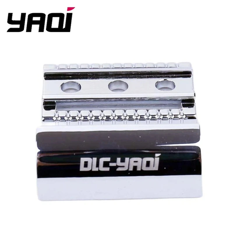 2026 Top Selling！YAQI Chrome Mens Safety Razor Head for Shaving - Single BladeDisposable Razor for Men Oasis Select SRH05