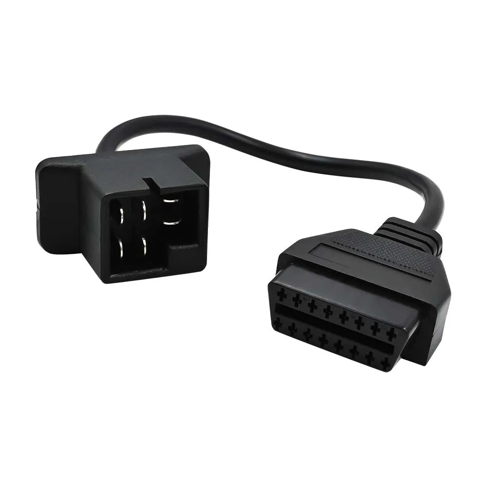 6-Pin OBD1 to OBD2 Adapter Cable for Chrysler Jeep Dodge OBD Diagnostic Adapter Oasis Select