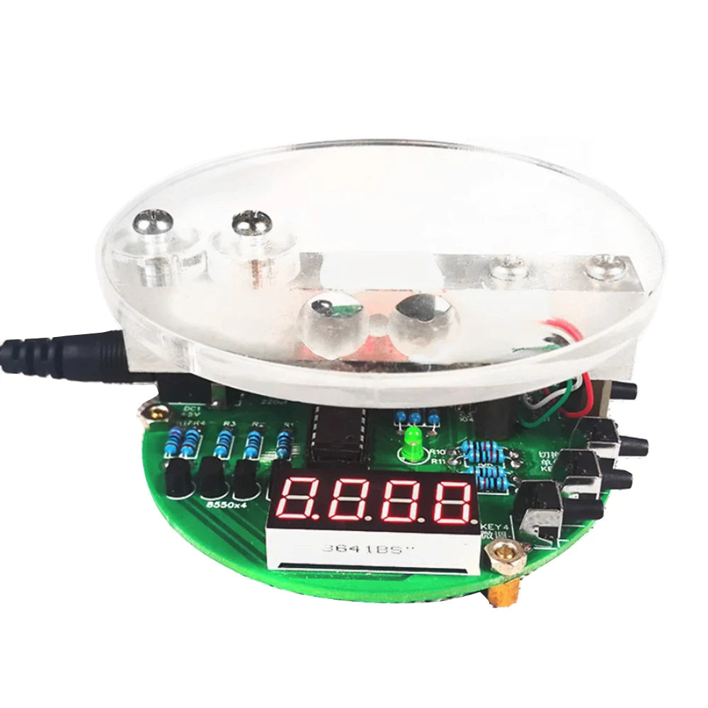 5V Electronic Scale DIY Kit 1KG Weighing Capacity 51 Microcontroller Solder Practice Kit HX711 Chip with Digital Tube Display Oasis Select