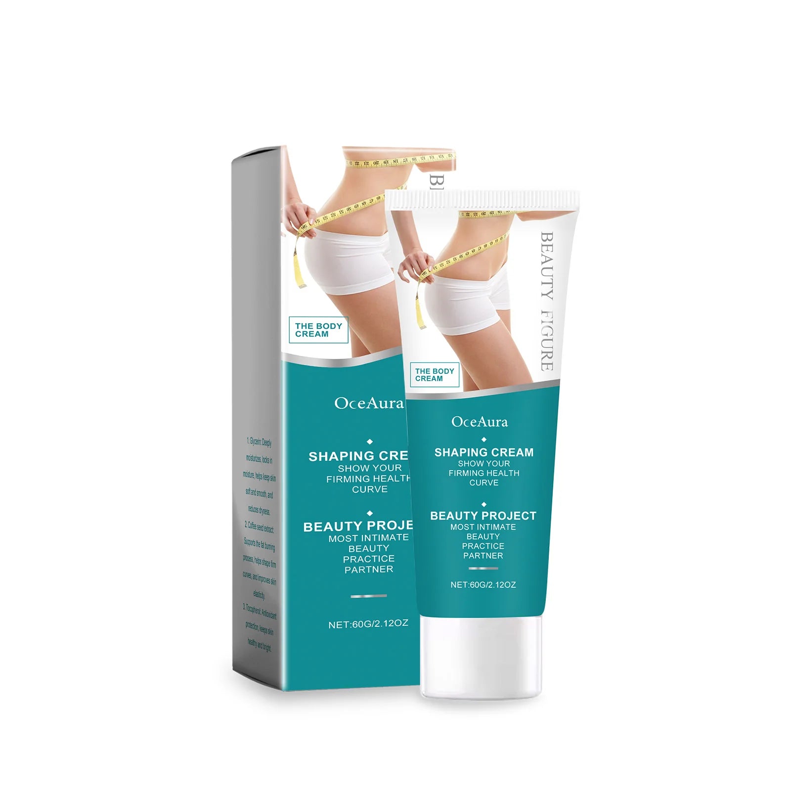 OceAura Coffee Body Firming Cream – Sculpting Lotion 60g