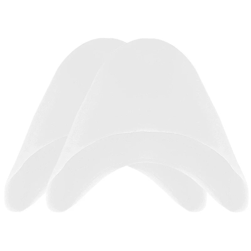Silicone Gel Toe Pads for Ballet Pointe Dance Shoes – 2 Pack Toe Cushion Pads Oasis Select White without pores