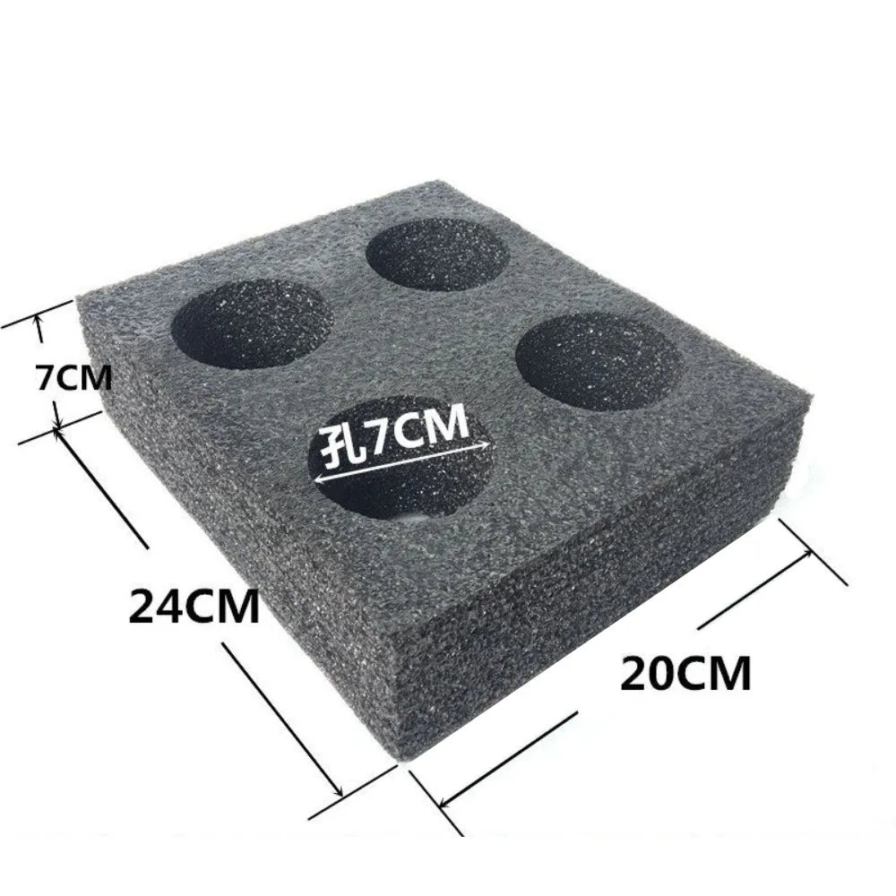 Disposable Cup Carrier Tray | Multi-Hole Takeout Drink Holder