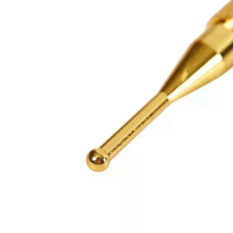 Copper Ears Acupuncture Point Probe Massage Tool Painless Lightweight Portable Acupoint Detecting Pen Facial Reflexology Tool Oasis Select