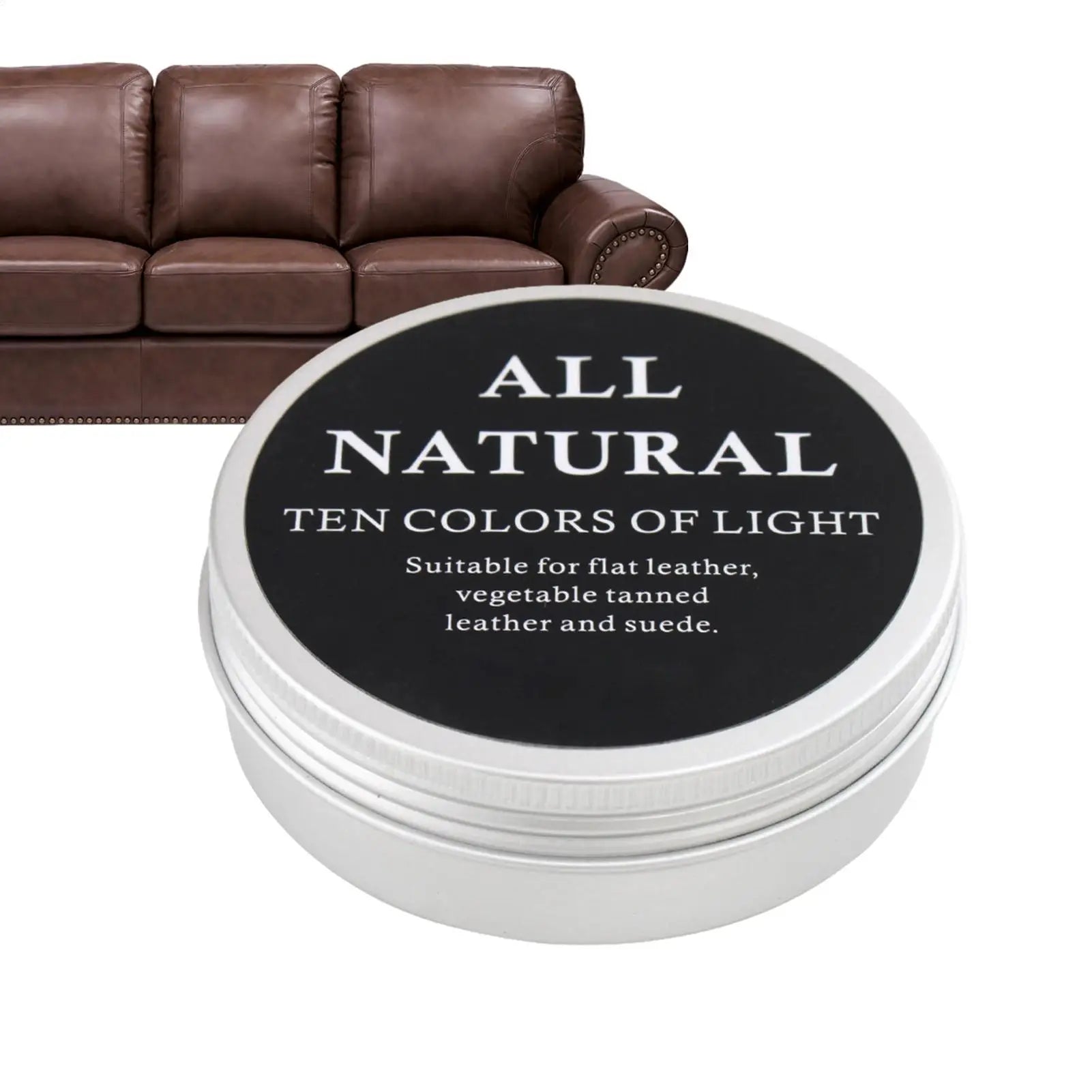 Mink Oil Leather Repair Cream 100g Car Interior Seat Scratch Remover Refurbish Conditioner for Auto Sofa Shoes Bags Care Wax Oasis Select