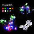 LED Light Shoelace Stand Fluorescent Shoelace Night Run Flashing Shoe Rope Factory Oasis Select Green
