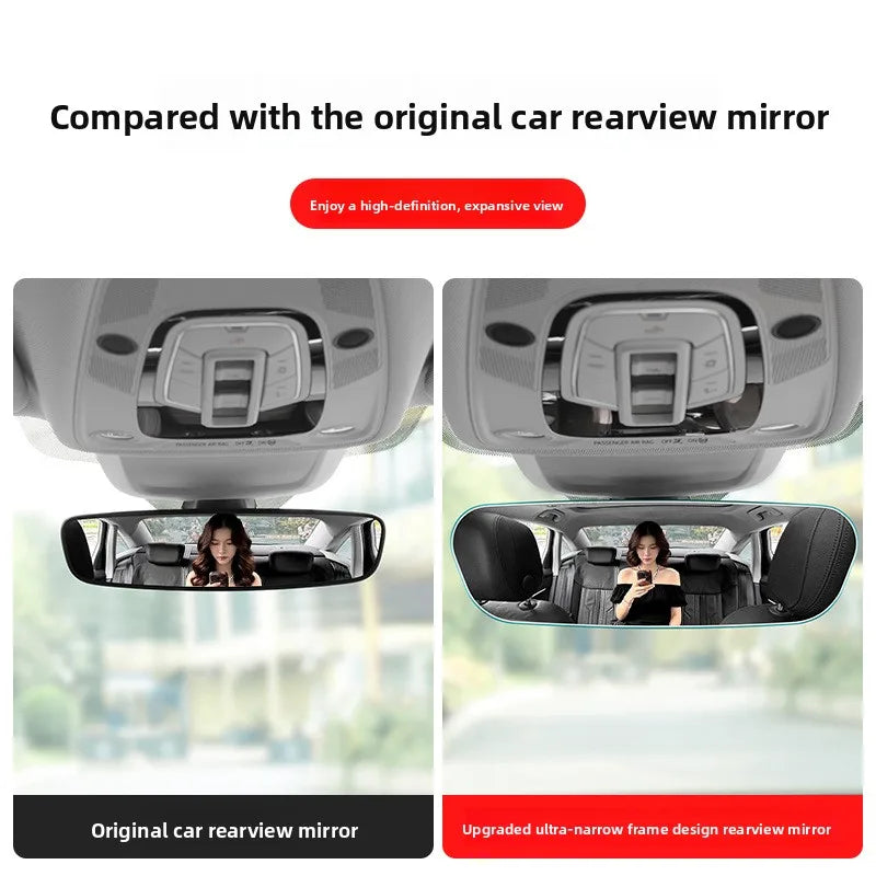 Wide Angle Anti-Glare Car Interior Mirror | Baby Seat View