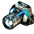 LED Headlamp Motion Sensor, COB & Digital Display | Rechargeable